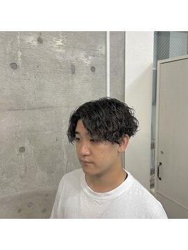 メルシー トータル ブランディング サロン(merci TOTAL BRANDING SALON) 縦落ちツイスパセンターパート 横浜