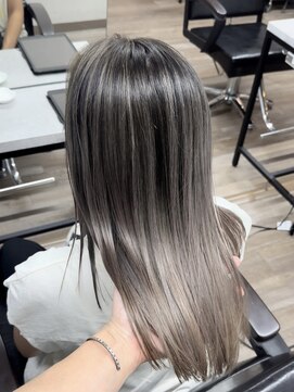 ヴィフ 大船(VIF) バレイヤージュケアブリーチダブルカラー白髪ぼかし脱白髪染め