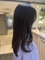 トリコ ショップアンドヘアサロン(tricot shop hair salon) 艶髪アッシュラベンダーロング