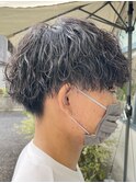 波巻きスパイラルパーマ