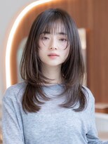 イオ 本厚木(io)&nbsp;韓国レイヤーカットワンカールナチュラルカラー小顔