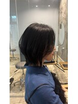 ビーヒアナウ 金沢県庁店(BE HERE NOW)&nbsp;くびれボブスタイル