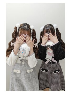 セットサロン ココ 編みたらしツイン