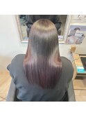 ノーブリーチ赤味抹殺＋裾カラー