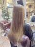 縮毛矯正+カット+カラー+潤いヘアパック+専用トリートメント19800円
