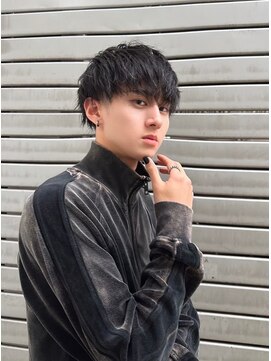 キング 梅田(K!ng) 縮毛矯正髪質改善ハイライトレイヤーカット梅田美容室エクステ