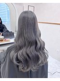 シルバーグレージュ ※ブリーチ2回以上必須
