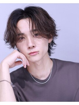 リップスヘアー 梅田アネックス(LIPPS hair) ウルフセンターパート