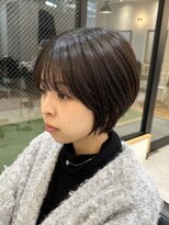 オフ エルア(ofF ’elua) ショートボブ#ショート#カット#ボブ#白髪ぼかし#ヘッドスパ