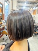 ハイライト艶ボブ 2402