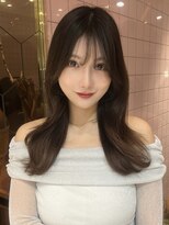 ルームバイシー 新宿(Loom. by Sea)&nbsp;＊＊くびれヘア×ミルクティーベージュ【韓国ヘア/新宿】