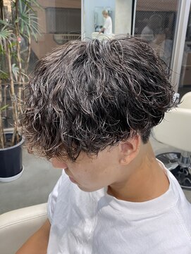 エデアンルクラ 下通(EDEAN Leclat) 熊本メンズパーマ 波巻き ツイスパ マッシュ MEN'S HAIR