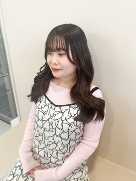 エトレ(etore) 韓国レイヤーカット/ヨシンモリ風/チョコレートブラウン