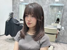 韓国レイヤー×おくれ毛マジック*[津田沼/津田沼駅/韓国/レイヤーカット/顔周りカット/前髪カット]