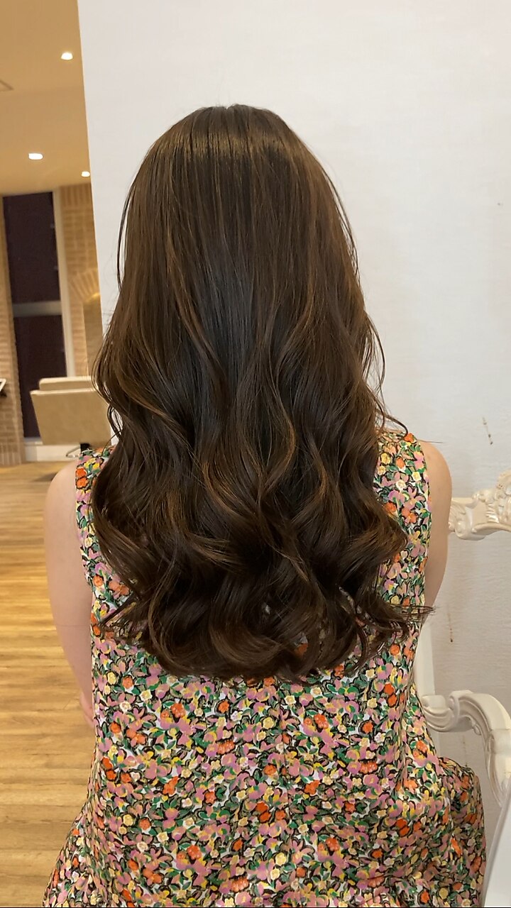 【ジョニー指名限定】 コテ巻き風パーマ + カット + TOKIOトリートメント 