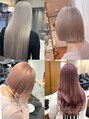 ディーボーイ 下通本店(D-BOY)&nbsp;ケアブリーチでダメージ軽減！可愛いハイトーンカラー♪♪