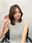 ブリーチなしダブルカラー/レイヤー/縮毛矯正/髪質改善/学割U24