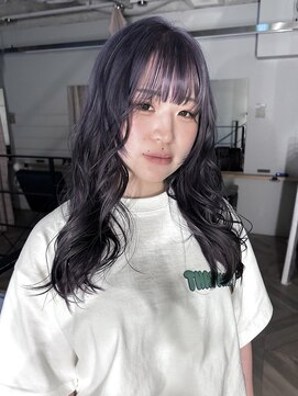 ヘアー アイス ルーチェ(HAIR ICI LUCE) ルーツカラー/デザインカラー/ラベンダー/ラベンダーアッシュ