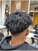 MEN’S HAIR/波巻ツイストスパイラル/フェザーパーマ/眉毛/渋谷