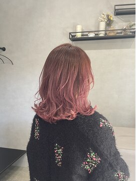 ふんわりピンク♪