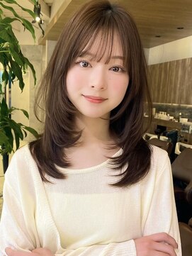 グランド(GRAND) ベビーバング/ブラウンアッシュ/20代/30代/表参道【平島】