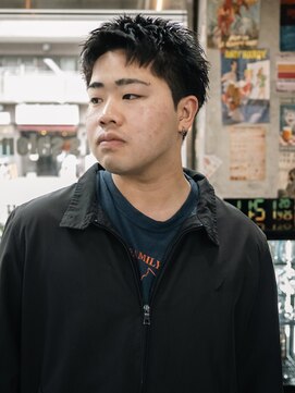 エクスプロア デザイン アクト 三鷹(EXPLORE DESIGN ACT.) スパイキーショート/ニュアンスパーマ/アクティブショート/三鷹