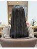 さらツヤ縮毛矯正ストレート＋カット