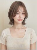ブリーチなしクラゲカット外ハネくびれショートボブ20代30代A21!