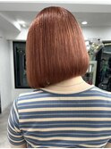 横浜西口顔周りカットブリーチカラーダブルカラーインナーカラー
