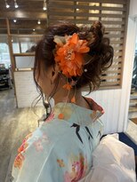 マリブヘアリゾート 太田店(malibu hair resort)&nbsp;アップスタイル