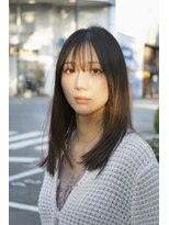 キユ(qiyu)&nbsp;レイヤーなしソフト透明感ブラウン［広島/八丁堀］