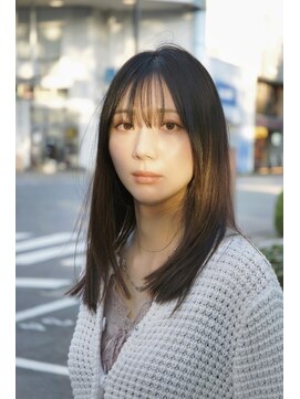 キユ(qiyu) レイヤーなしソフト透明感ブラウン［広島/八丁堀］