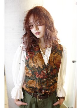 ヘアスピリッツアンクス(Hair Spirit anx) うざバングのセミウエットミディ