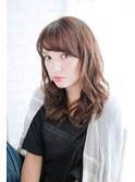 ルーズカールロングスタイル