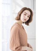 【Totia元町・三宮】ニュアンスボブ×ココアベージュ