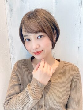 ガーデン ムサシコスギ(GARDEN MUSASHIKOSUGI) きれいめ/丸みショート/大人かわいい/美髪/シアーカラー