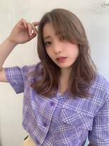 シエルバイアフロート(ciel by afloat)&nbsp;〈藤間〉韓国風くびれヘア/シアーベージュカラー