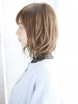 ナル 白山神社参道通り店(nalu)&nbsp;外はねニュアンスカールスタイル