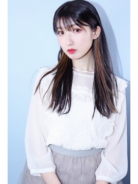 アッシュ たまプラーザ店(Ash) スーパーロング×イヤリングカラー