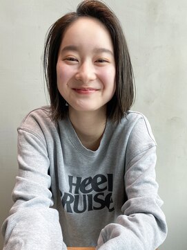 アイティーバイアルバム 松戸店(IT by ALBUM) カジュアルボブ_くびれヘアビタミンカラーメルティカラー_68515