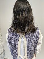 コフィー バイ メルト 吉祥寺(cofy by melt)&nbsp;【三ツ井純】黒髪暗髪ダークトーン無造作ほつれパーマ前髪パーマ