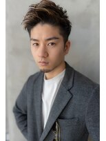 オースティン 登戸向ケ丘遊園(AUSTIN)&nbsp;ツイストパーマ七三オールバックマッシュウルフスリークショート