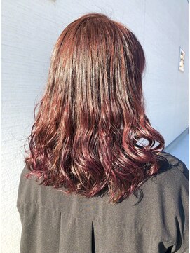 クランチ 岡崎店(kuranch) 後ろ姿も可愛いパーマスタイル