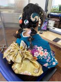 たまねぎヘア紐アレンジ成人式卒業式