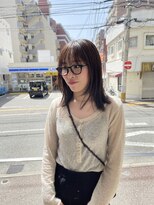 タロ(TALO)&nbsp;【TALO】ストレートでキマる。ロングボブとブラウンカラー