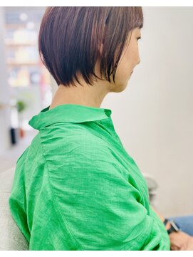 メモリーズ 水天宮前店(Memories) 大人可愛い30代40代50ショートボブショート丸みショート