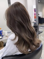 ジルブラン(JIL BLAN)&nbsp;ハイライトバレイヤージュダブルカラー20代30代40代グレージュ