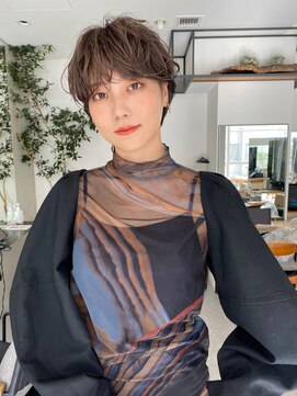 フィルムス 銀座(FILMS) 暗めカラー/ボブ/顔周り/前髪/レイヤー/髪質改善/縮毛矯正/銀座