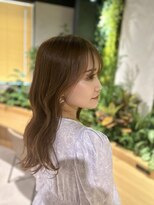 エディット アンド 緑地(Edit&)&nbsp;ロング、韓国風、編み込み、簡単ヘアアレンジ、透明感カラー