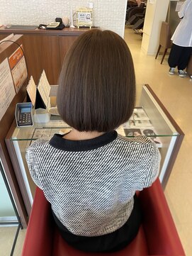 レクラ 清須店(L'eclat) ボブ×マットベージュ
